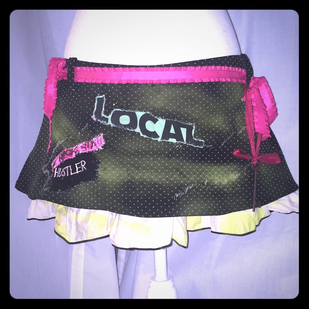 Lexa Vonn Local Rock Star Hustler mini skirt